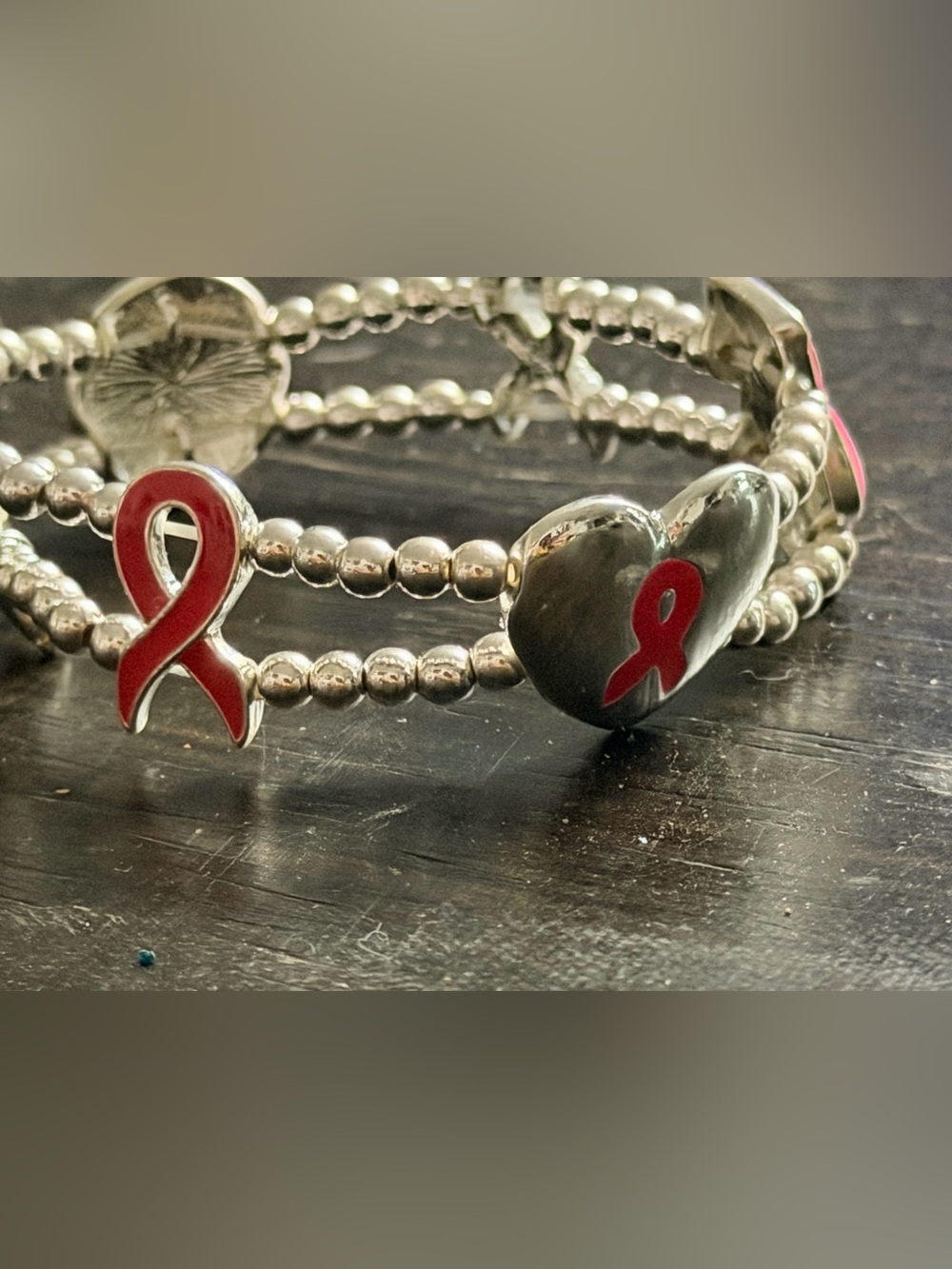 Fight Like A Girl Breast Cancer Survivor Awareness pink Ribbon Bracelet